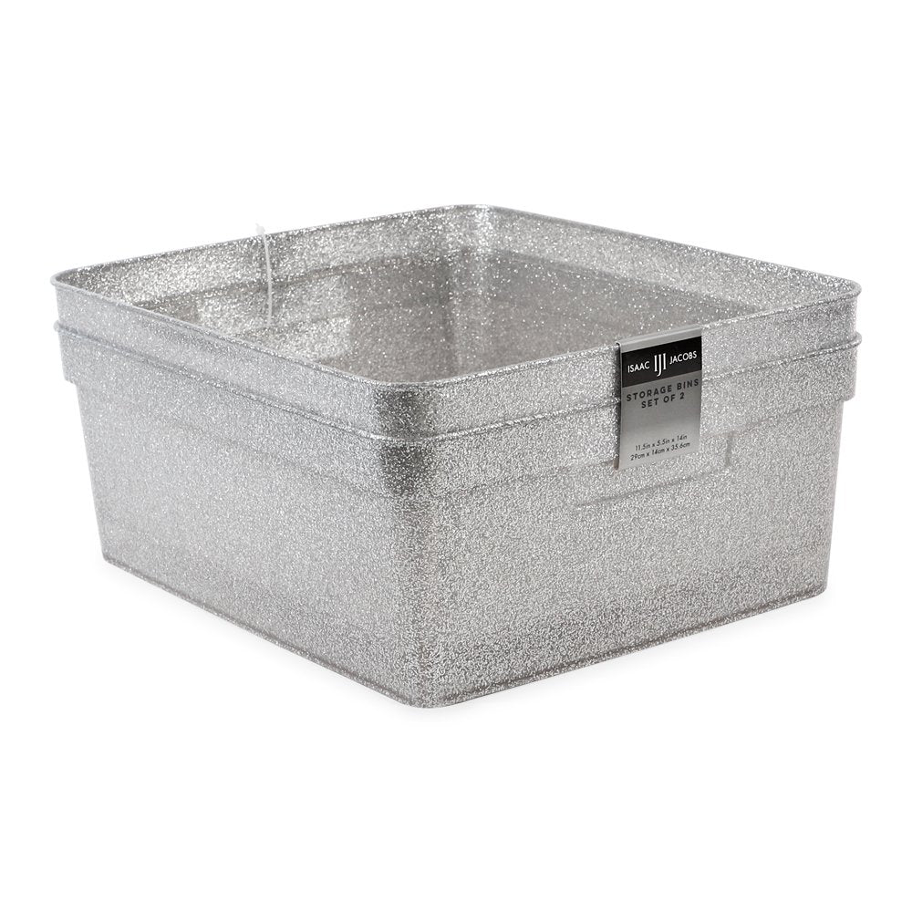 Medium Storage Bins (Set of 2)