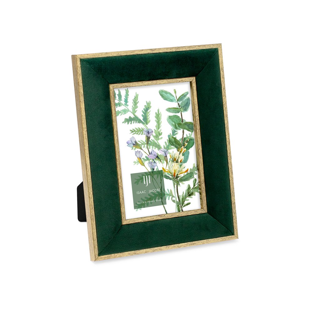 Animal Print Border Built-In Easel Photo Frame - PARTY INVITATION SHOP