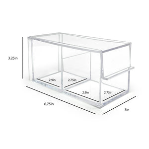  Isaac Jacobs Clear Acrylic Serving Tray (11x14) with Gold Metal  Handles, Spill-Proof, Stackable Organizer, Food & Drinks Server,  Indoors/Outdoors, Lucite Storage Décor (11x14, Clear with Gold Handle) :  Home & Kitchen
