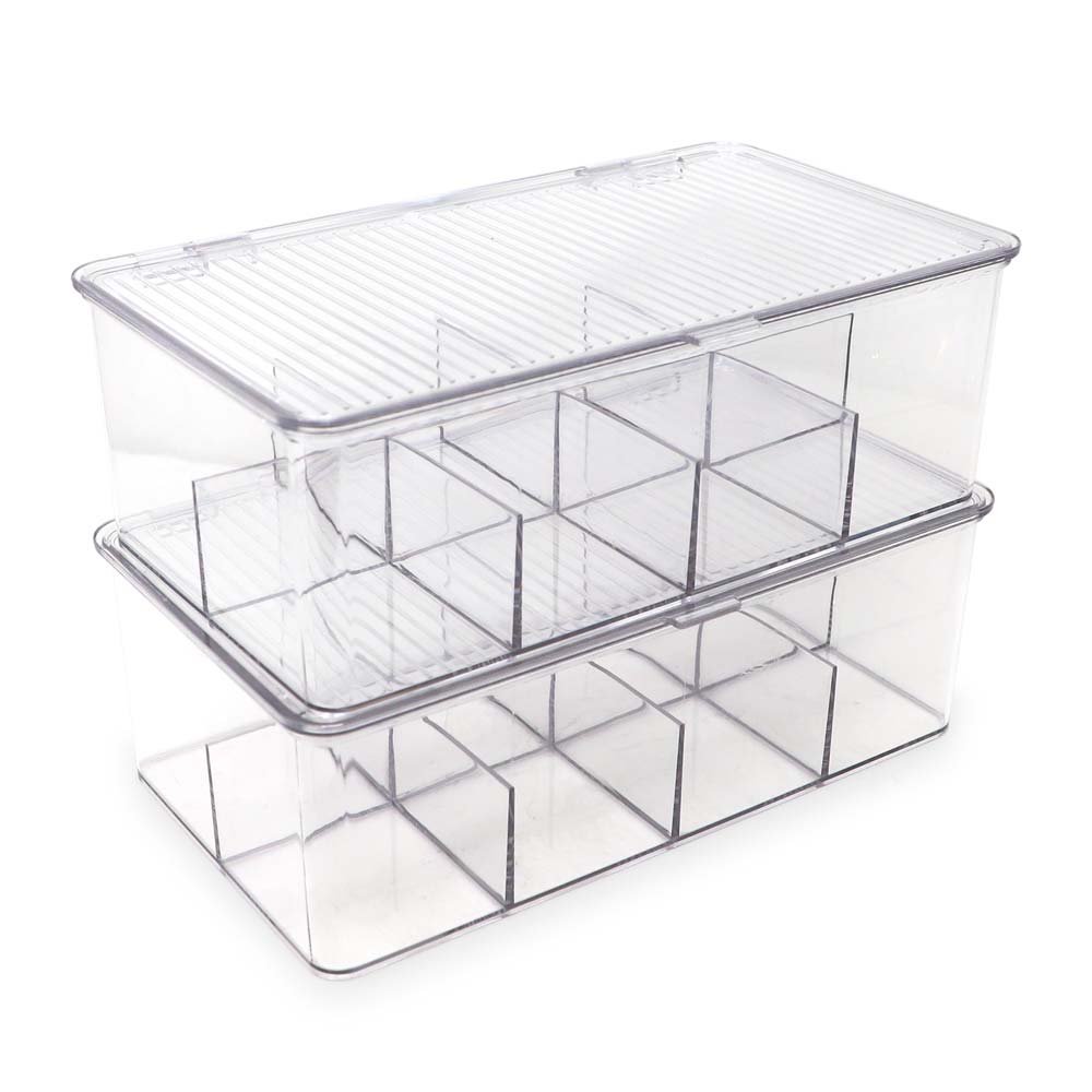 Storage Box Acrylic Organizer Book Bins File Shoe Bin Stackable Clearholder  Containercase Containers Boxes Sundries Transparent